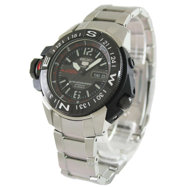 Seiko 5 200m Automatic Map Meter SKZ229K1 SKZ229K SKZ229 Mens Watch