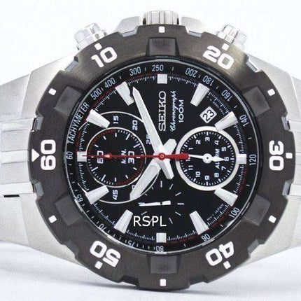 Seiko Alarm Chronograph SNAD35 SNAD35P1 SNAD35P Men's Watch