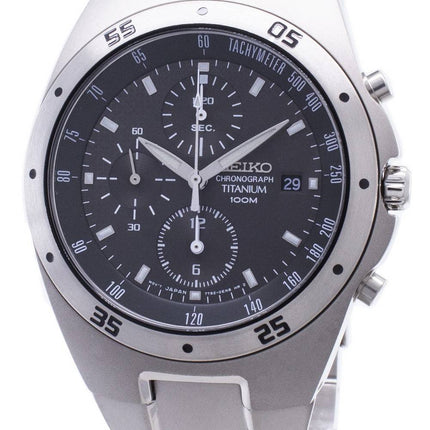 Seiko Mens Titanium Chronograph Watch SND419P1 SND419P