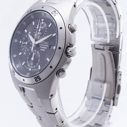 Seiko Mens Titanium Chronograph Watch SND419P1 SND419P