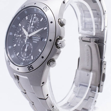 Seiko Mens Titanium Chronograph Watch SND419P1 SND419P