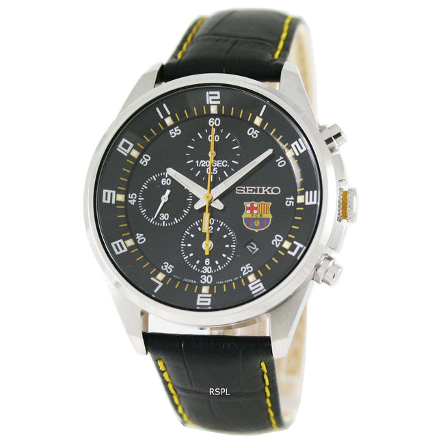 Seiko Chronograph F.C. Barcelona SNDD25P1 SNDD25 SNDD25P Mens Watch