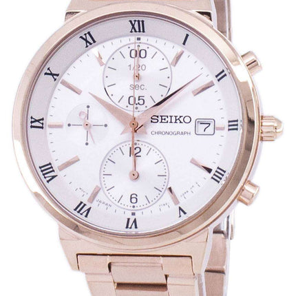 Seiko Chronograph Quartz SNDV34 SNDV34P1 SNDV34P Women's Watch