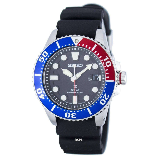 Seiko Prospex Solar Diver's 200M SNE439 SNE439P1 SNE439P Men's Watch
