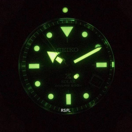 Seiko Prospex Solar Divers Green Dial SNE561P1 SNE561P 200M Mens Watch