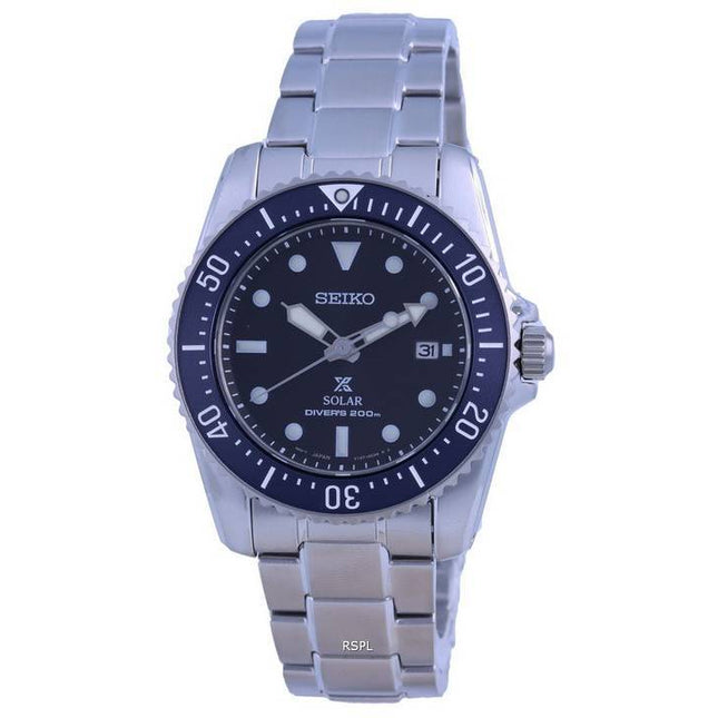 Seiko Prospex Compact Scuba Solar Divers SNE569 SNE569P1 SNE569P 200M Mens Watch