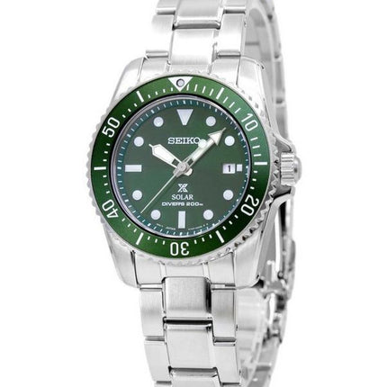 Seiko Prospex Green Dial Solar SNE583 SNE583P1 SNE583P 200M Mens Watch