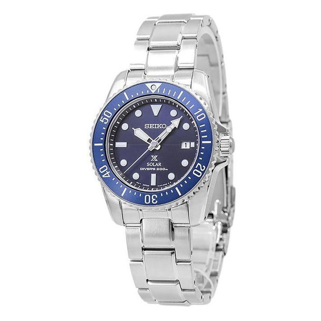 Seiko Prospex Blue Dial Solar SNE585 SNE585P1 SNE585P 200M Mens Watch