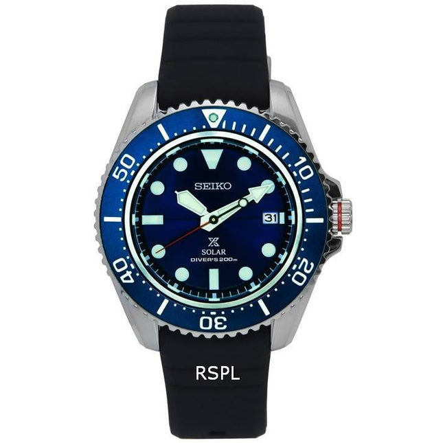 Seiko Prospex Blue Dial Solar Diver's SNE593 SNE593P1 SNE593P 200M Men's Watch