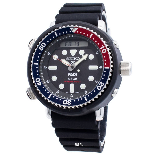 Seiko Prospex PADI Solar Diver's SNJ027P1 Special Edition 200M Men's Watch