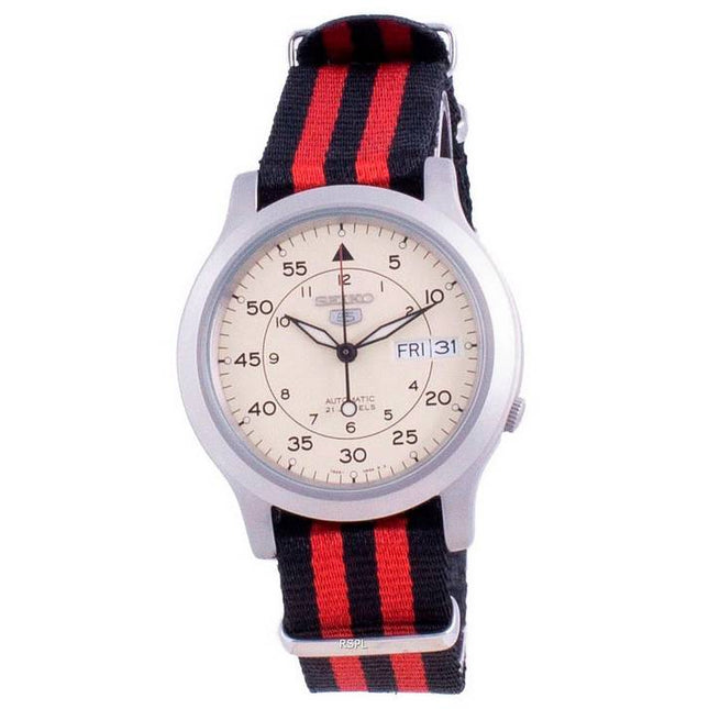 Seiko 5 Military SNK803K2-var-NATOS15 Automatic Nylon Strap Men's Watch