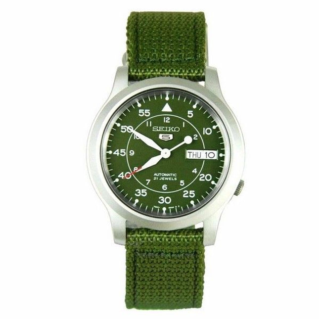 Seiko Automatic Military Nylon Men's Watch SNK805K2