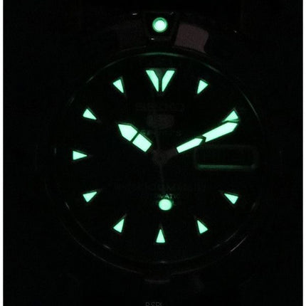 Refurbished Seiko 5 Sports Rubber Strap Black Dial Automatic SNZB33J2 100M Men's Watch