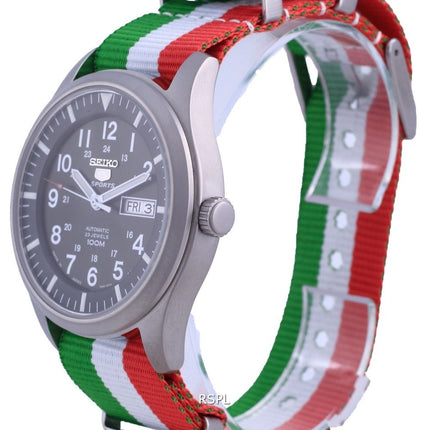 Seiko 5 Sports Automatic Japan Made SNZG09J1-var-NATO23 100M Men's Watch