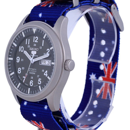 Seiko 5 Sports Automatic Japan Made SNZG09J1-var-NATO30 100M Men's Watch