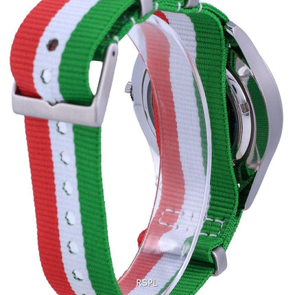 Seiko 5 Sports Military Automatic Polyester SNZG09K1-var-NATO23 100M Men's Watch