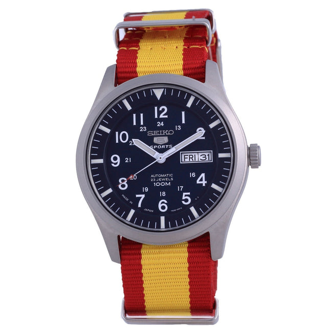 Seiko 5 Sports Automatic Polyester SNZG11J1-var-NATO29 100M Men's Watch