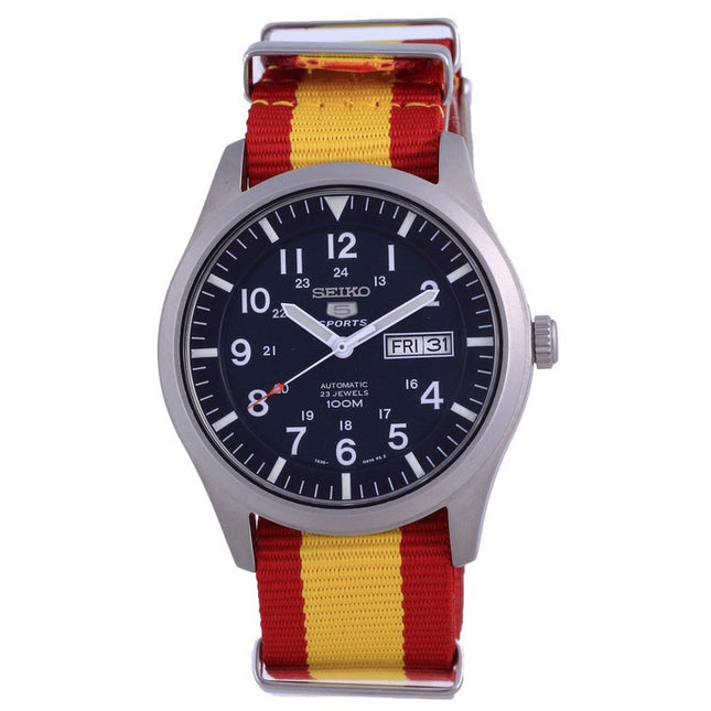 Seiko 5 Sports Automatic Polyester SNZG11K1-var-NATO29 100M Men's Watch