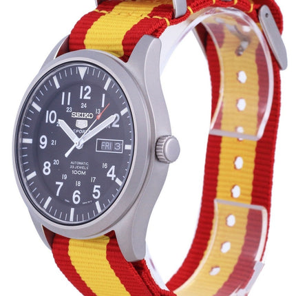 Seiko 5 Sports Automatic Polyester SNZG15K1-var-NATO29 100M Men's Watch