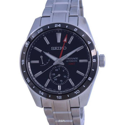 Seiko Presage Sharp Edged GMT Automatic SPB221 SPB221J1 SPB221J 100M Men's Watch
