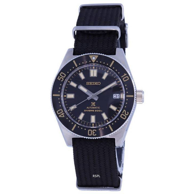 Seiko Prospex Divers Polyester Black Dial Automatic SPB239J1 200M Mens Watch