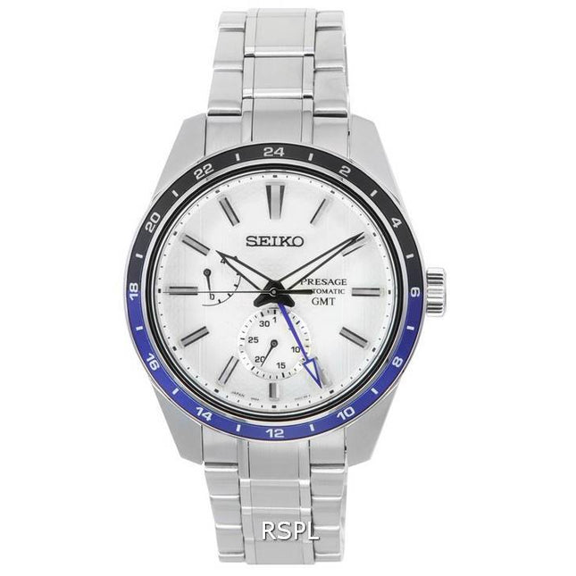 Seiko Presage Sharp Edged Series ZERO HALLIBURTON Limited Edition White Dial Automatic SPB269 SPB269J1 SPB269J 100M Men's Watch