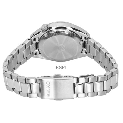 Seiko 5 Sports Hebitama SNXS Stainless Steel Cream Dial Automatic SRE023K1 100M Women's Watch