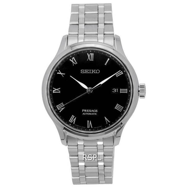 Seiko Presage Black Dial Automatic SRPC81 SRPC81J1 SRPC81J Men's Watch