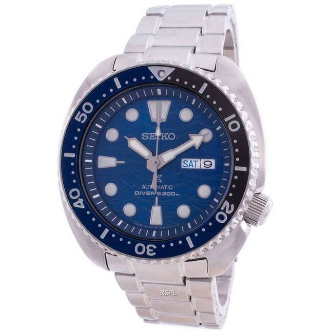 Seiko Prospex Turtle Save The Ocean Automatic Diver's SRPD21 SRPD21J1 SRPD21J 200M Men's Watch