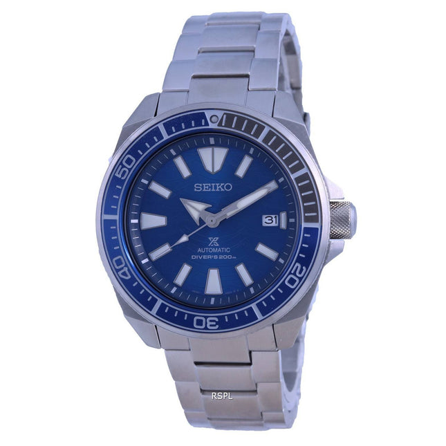 Seiko Prospex Samurai Save The Ocean Special Edition Divers Automatic SRPD23 SRPD23K1 SRPD23K 200M Mens Watch