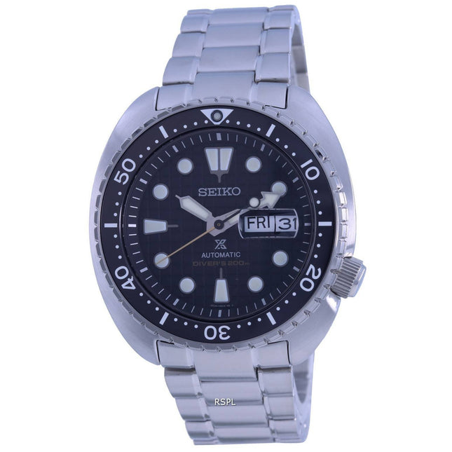 Seiko Prospex King Turtle Black Dial Automatic Diver's SRPE03 SRPE03K1 SRPE03K 200M Men's Watch