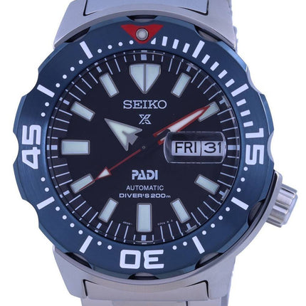 Seiko Prospex Monster Padi Special Edition Automatic Diver's SRPE27 SRPE27K1 SRPE27K 200M Men's Watch