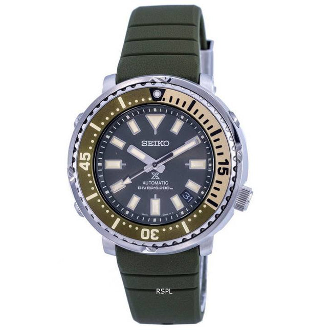 Seiko Prospex Street Series Tuna Safari Edition Green Dial Divers Automatic SRPF83K1 SRPF83K 200M Mens Watch