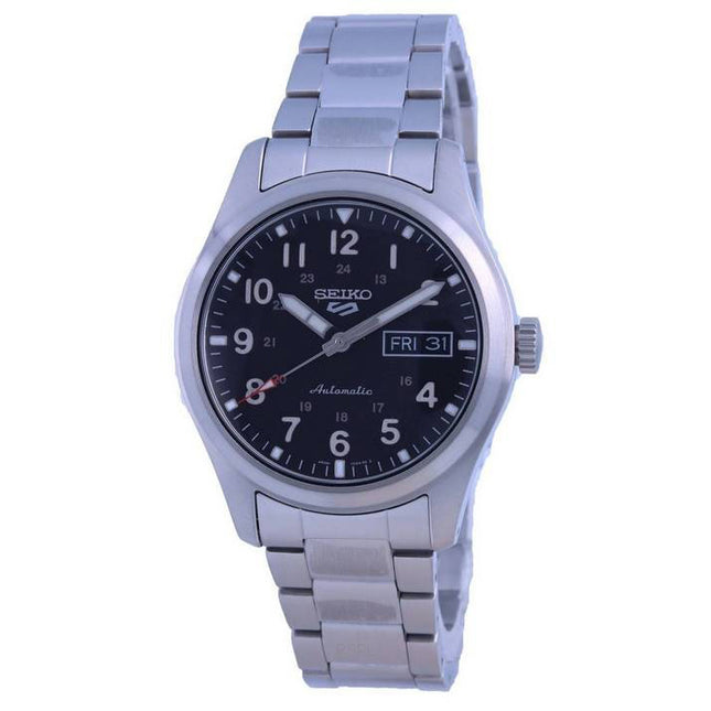 Seiko 5 Sports Field Black Dial Automatic SRPG27 SRPG27K1 SRPG27K 100M Men's Watch