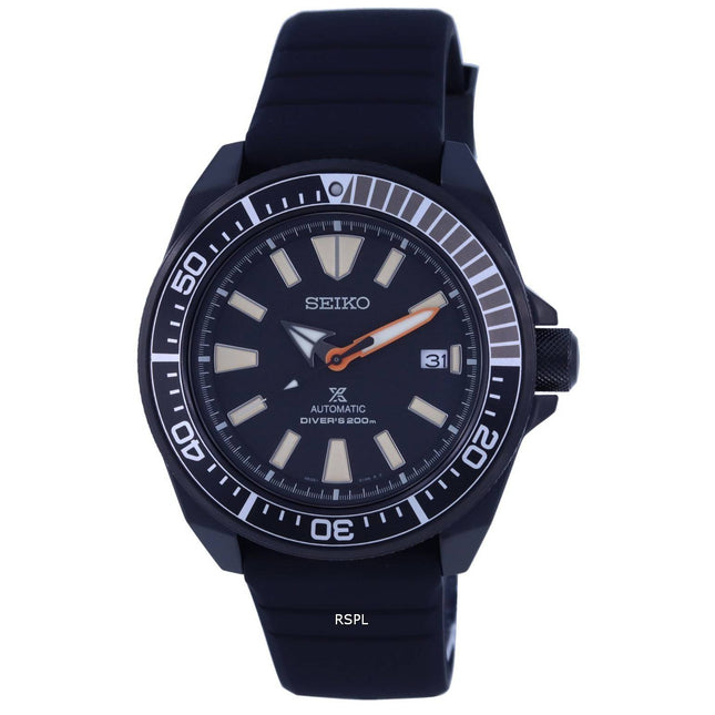 Seiko Prospex Samurai Black Series Limited Edition Automatic Divers SRPH11 SRPH11K1 SRPH11K 200M Mens Watch