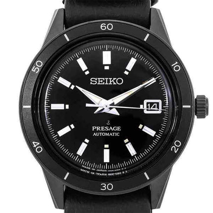 Seiko Presage Style60s Black Dial Automatic SRPH95 SRPH95J1 SRPH95J Men's Watch