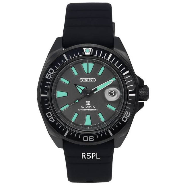 Seiko Prospex Black Series King Samurai Limited Edition Automatic Divers SRPH97 SRPH97K1 SRPH97K 200M Men's Watch