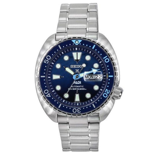 Seiko Prospex The Great Blue Turtle PADI Special Edition Blue Dial Automatic Divers SRPK01K1 200M Men's Watch