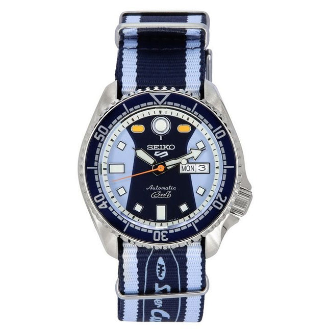 Seiko 5 Sports SKX Sense Style Honda Super Cub Limited Edition Blue Dial Automatic SRPK37K1 100M Men's Watch