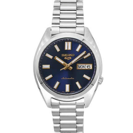 Seiko 5 Sports SNXS Stainless Steel Blue Dial Automatic SRPL55K1 100M Men's Watch