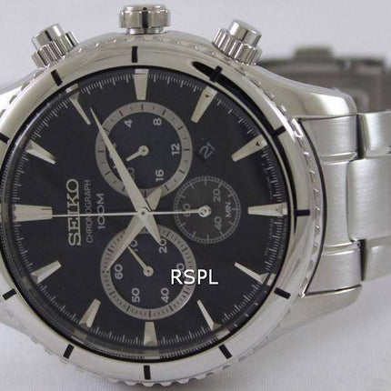 Seiko Chronograph Quartz 100M SRW035P1 SRW035P Mens Watch
