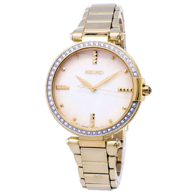 Seiko Quartz Diamond Accents SRZ518 SRZ518P1 SRZ518P Women's Watch