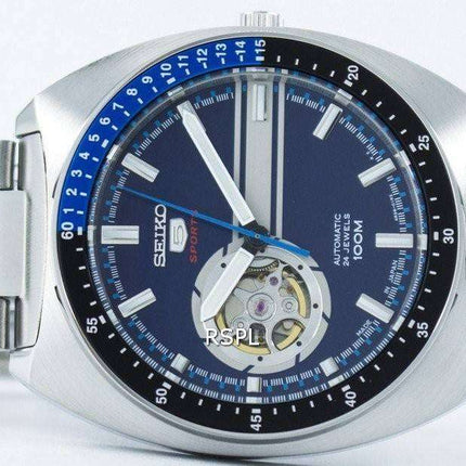 Seiko 5 Sports Automatic 24 Jewels Open Heart Dial Japan Made SSA327 SSA327J1 SSA327J Men's Watch