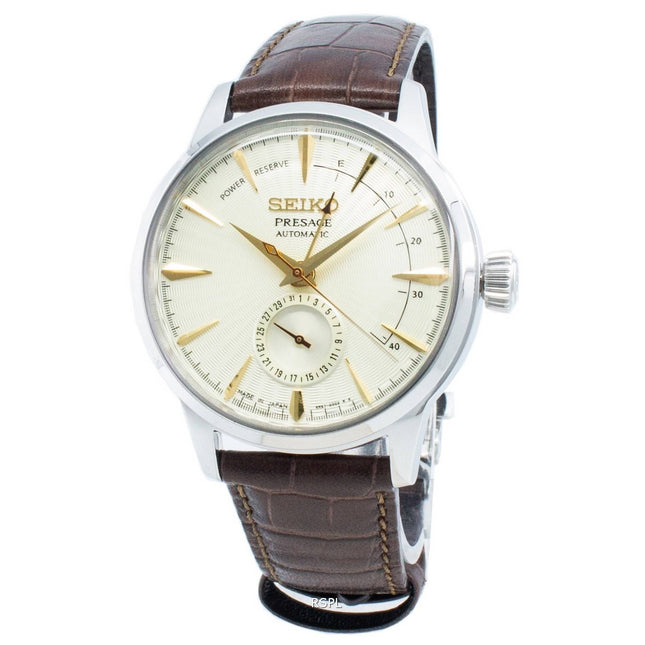 Seiko Presage Automatic SSA387J1 Power Reserve Japan Made Men's Watch