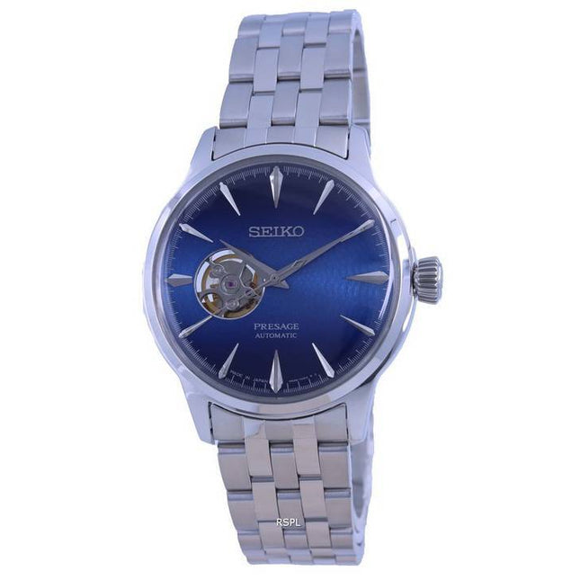 Seiko Presage Cocktail Time Blue Acapulco Open Heart Automatic SSA439 SSA439J1 SSA439J Men's Watch