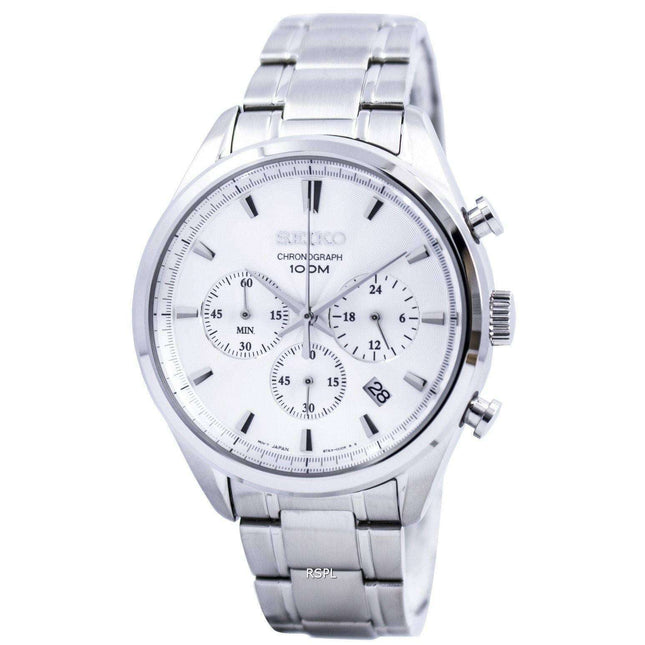 Seiko Quartz Chronograph SSB221 SSB221P1 SSB221P Men's Watch