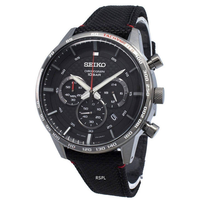 Refurbished Seiko Chronograph SSB359P SSB359P1 SSB359 Tachymeter Quartz Men's Watch
