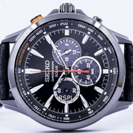 Seiko Solar Chronograph Tachymeter SSC499 SSC499P1 SSC499P Men's Watch