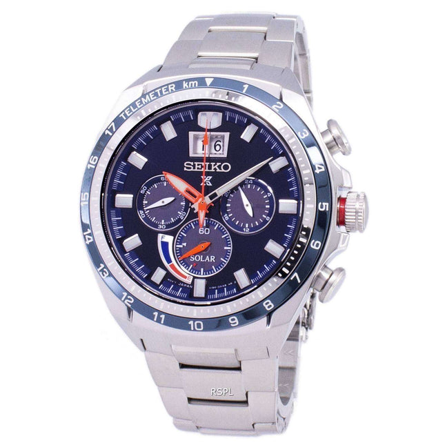 Seiko Prospex Solar Chronograph Power Reserve SSC601 SSC601P1 SSC601P Men's Watch