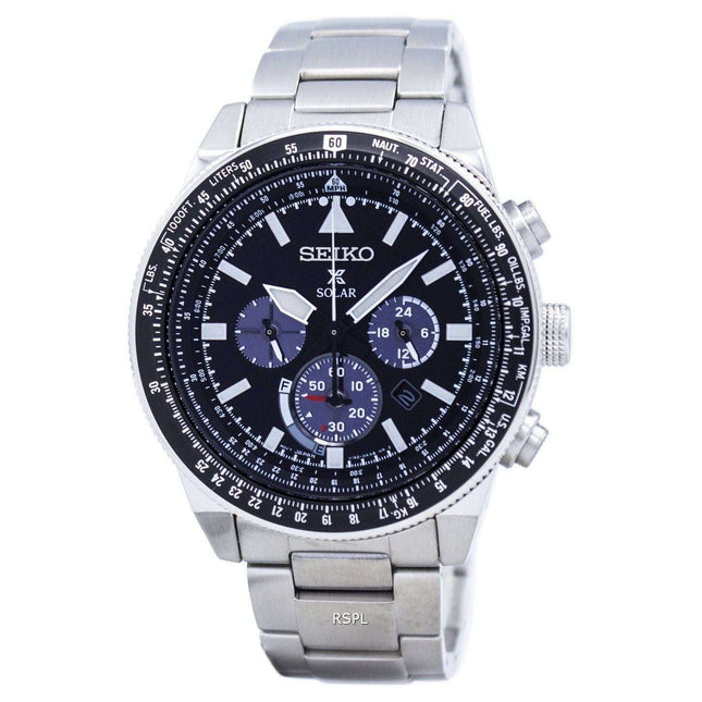 Seiko Prospex Solar Chronograph SSC607 SSC607P1 SSC607P Men's Watch